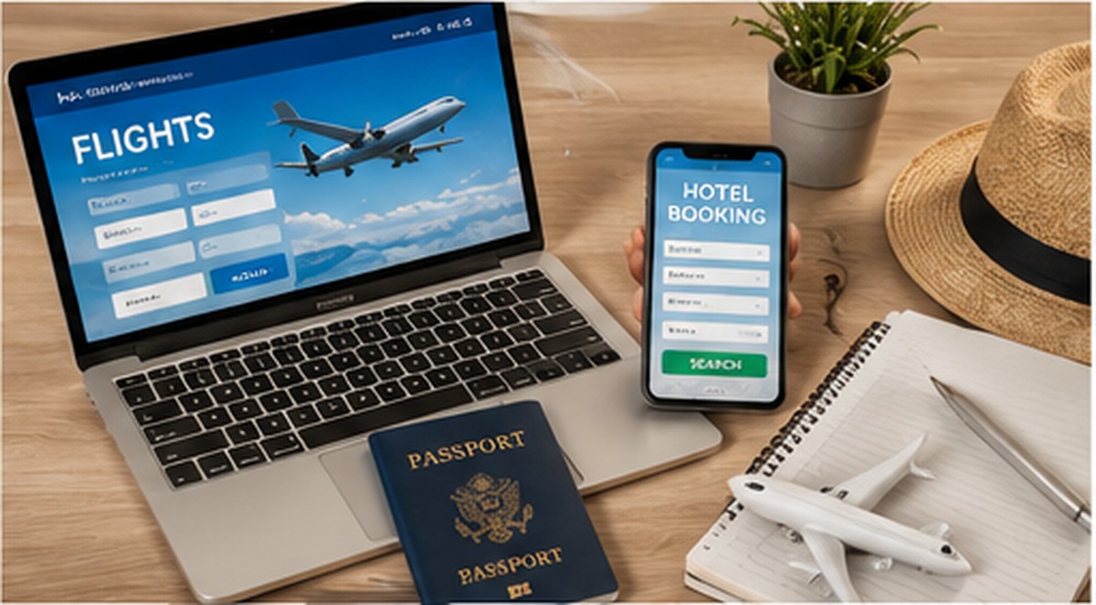 Flight and hotel planning